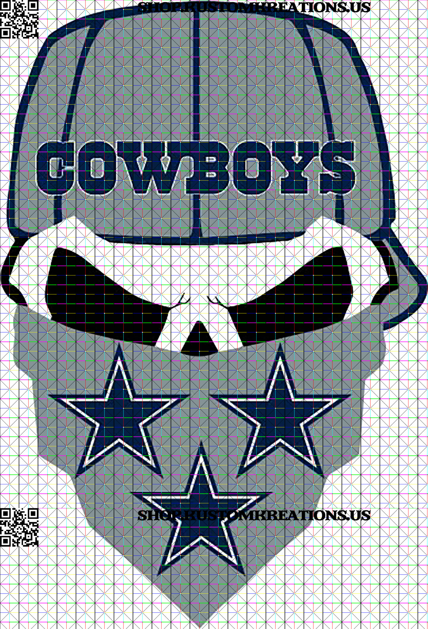 Download Cowboys Skull with hat and bandanna SVG | Kustom Kreations